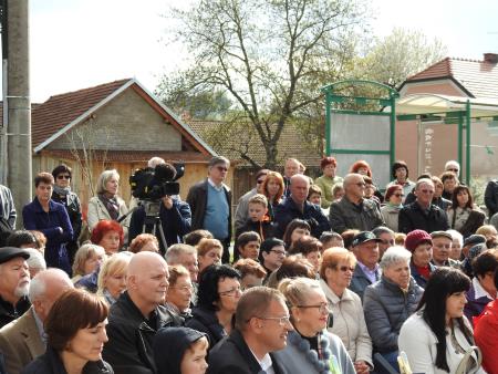 Slovesnost ob pričetku delovanja zdravnika Davorina Kolarića, dr.med., spec. družinske medicine na Razkrižju 30